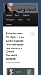Mobile Screenshot of philippedjian.com